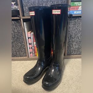 Black Hunter Rain Boots